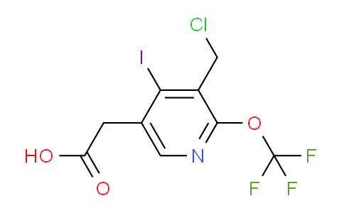 AM211333 | 1804368-33-9 | 3-(Chloromethyl)-4-iodo-2-(trifluoromethoxy)pyridine-5-acetic acid