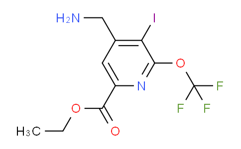 AM211346 | 1806179-48-5 | Ethyl 4-(aminomethyl)-3-iodo-2-(trifluoromethoxy)pyridine-6-carboxylate