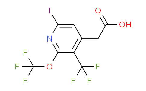 AM211353 | 1804632-10-7 | 6-Iodo-2-(trifluoromethoxy)-3-(trifluoromethyl)pyridine-4-acetic acid