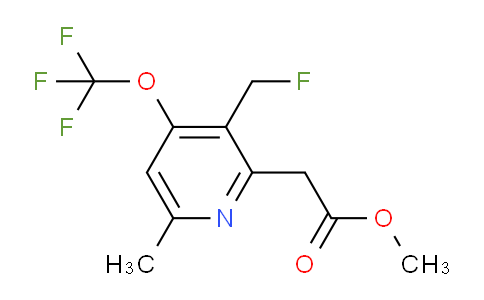 AM21136 | 1361836-61-4 | Methyl 3-(fluoromethyl)-6-methyl-4-(trifluoromethoxy)pyridine-2-acetate