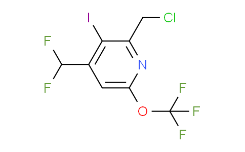 AM211369 | 1804829-09-1 | 2-(Chloromethyl)-4-(difluoromethyl)-3-iodo-6-(trifluoromethoxy)pyridine