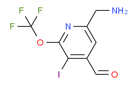 AM211370 | 1804648-95-0 | 6-(Aminomethyl)-3-iodo-2-(trifluoromethoxy)pyridine-4-carboxaldehyde
