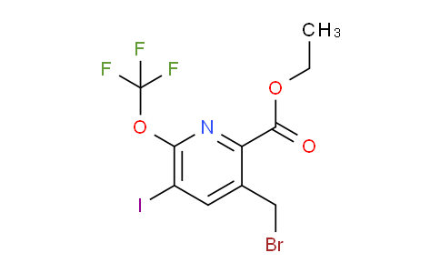 AM211373 | 1804629-25-1 | Ethyl 3-(bromomethyl)-5-iodo-6-(trifluoromethoxy)pyridine-2-carboxylate