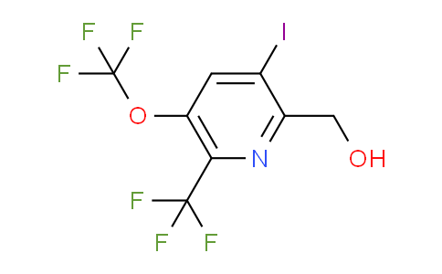 AM211377 | 1805075-24-4 | 3-Iodo-5-(trifluoromethoxy)-6-(trifluoromethyl)pyridine-2-methanol