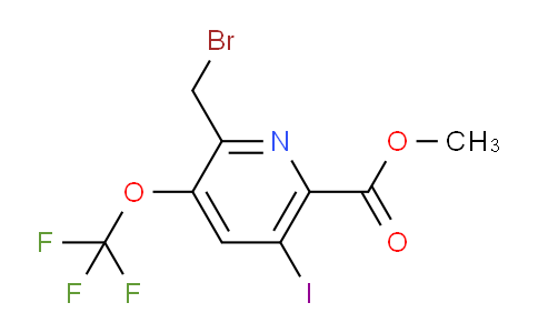 AM211379 | 1804839-54-0 | Methyl 2-(bromomethyl)-5-iodo-3-(trifluoromethoxy)pyridine-6-carboxylate