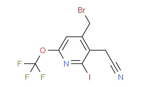AM211382 | 1806252-23-2 | 4-(Bromomethyl)-2-iodo-6-(trifluoromethoxy)pyridine-3-acetonitrile