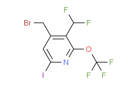 AM211384 | 1804354-67-3 | 4-(Bromomethyl)-3-(difluoromethyl)-6-iodo-2-(trifluoromethoxy)pyridine