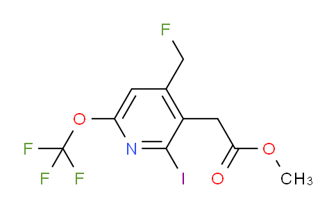AM211388 | 1804841-32-4 | Methyl 4-(fluoromethyl)-2-iodo-6-(trifluoromethoxy)pyridine-3-acetate