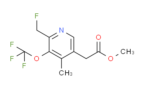 AM21139 | 1361883-37-5 | Methyl 2-(fluoromethyl)-4-methyl-3-(trifluoromethoxy)pyridine-5-acetate