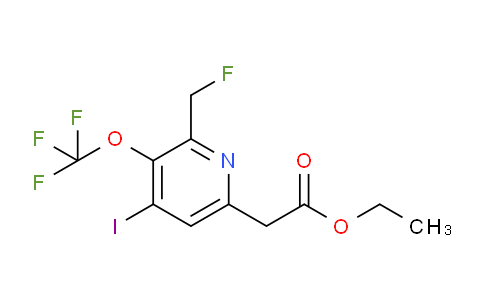 AM211391 | 1804801-62-4 | Ethyl 2-(fluoromethyl)-4-iodo-3-(trifluoromethoxy)pyridine-6-acetate