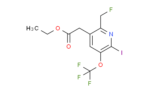 AM211394 | 1806260-91-2 | Ethyl 2-(fluoromethyl)-6-iodo-5-(trifluoromethoxy)pyridine-3-acetate