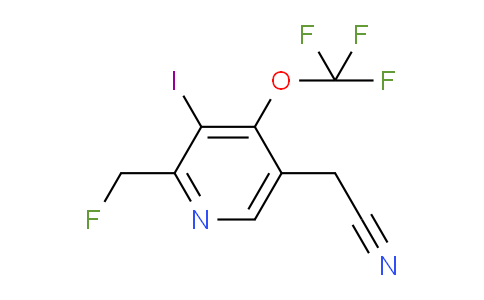 AM211396 | 1804362-44-4 | 2-(Fluoromethyl)-3-iodo-4-(trifluoromethoxy)pyridine-5-acetonitrile