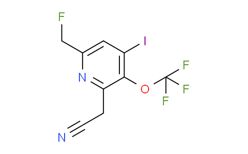 AM211398 | 1804634-27-2 | 6-(Fluoromethyl)-4-iodo-3-(trifluoromethoxy)pyridine-2-acetonitrile