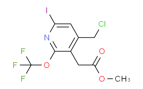 AM211400 | 1806259-67-5 | Methyl 4-(chloromethyl)-6-iodo-2-(trifluoromethoxy)pyridine-3-acetate