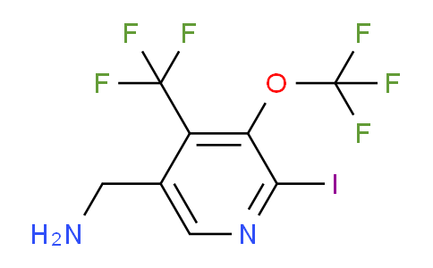 AM211405 | 1804778-78-6 | 5-(Aminomethyl)-2-iodo-3-(trifluoromethoxy)-4-(trifluoromethyl)pyridine