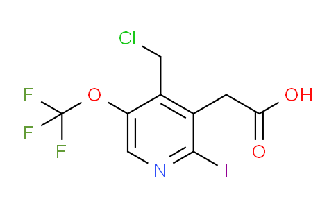 AM211406 | 1804865-81-3 | 4-(Chloromethyl)-2-iodo-5-(trifluoromethoxy)pyridine-3-acetic acid