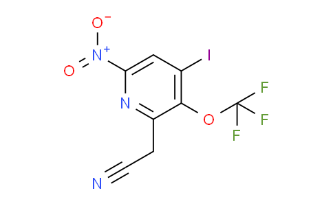 AM211408 | 1805946-49-9 | 4-Iodo-6-nitro-3-(trifluoromethoxy)pyridine-2-acetonitrile