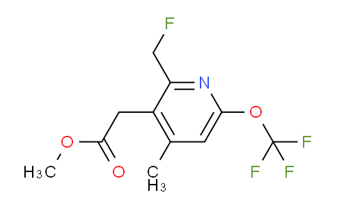 AM21141 | 1361916-55-3 | Methyl 2-(fluoromethyl)-4-methyl-6-(trifluoromethoxy)pyridine-3-acetate