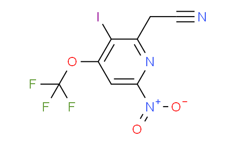 AM211415 | 1804846-61-4 | 3-Iodo-6-nitro-4-(trifluoromethoxy)pyridine-2-acetonitrile