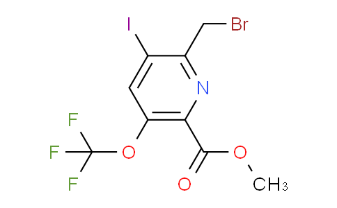 AM211439 | 1804736-95-5 | Methyl 2-(bromomethyl)-3-iodo-5-(trifluoromethoxy)pyridine-6-carboxylate