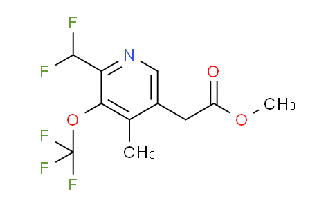 AM21144 | 1361906-35-5 | Methyl 2-(difluoromethyl)-4-methyl-3-(trifluoromethoxy)pyridine-5-acetate