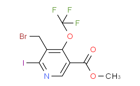 AM211443 | 1806737-59-6 | Methyl 3-(bromomethyl)-2-iodo-4-(trifluoromethoxy)pyridine-5-carboxylate