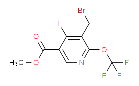 AM211445 | 1804628-54-3 | Methyl 3-(bromomethyl)-4-iodo-2-(trifluoromethoxy)pyridine-5-carboxylate