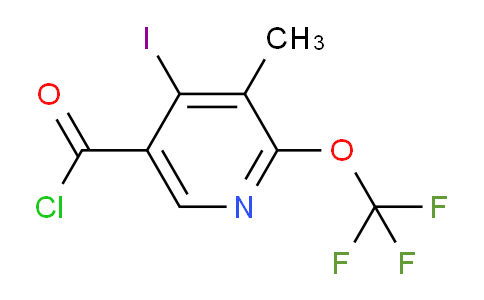 AM211447 | 1804347-23-6 | 4-Iodo-3-methyl-2-(trifluoromethoxy)pyridine-5-carbonyl chloride