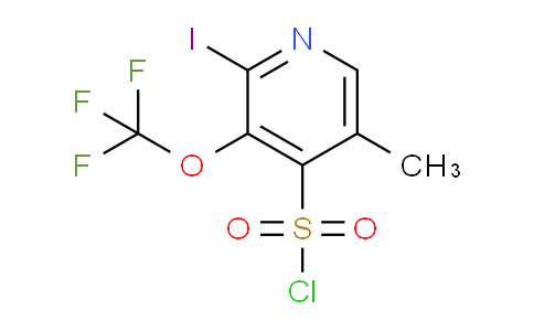 AM211448 | 1804776-45-1 | 2-Iodo-5-methyl-3-(trifluoromethoxy)pyridine-4-sulfonyl chloride