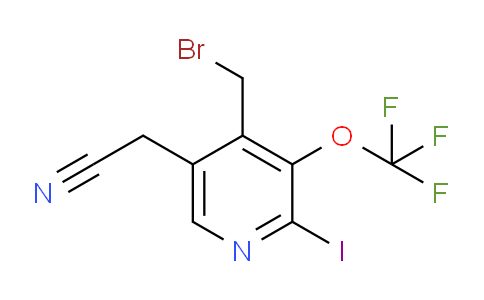 AM211450 | 1805020-26-1 | 4-(Bromomethyl)-2-iodo-3-(trifluoromethoxy)pyridine-5-acetonitrile