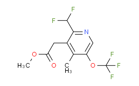 AM21146 | 1361873-39-3 | Methyl 2-(difluoromethyl)-4-methyl-5-(trifluoromethoxy)pyridine-3-acetate