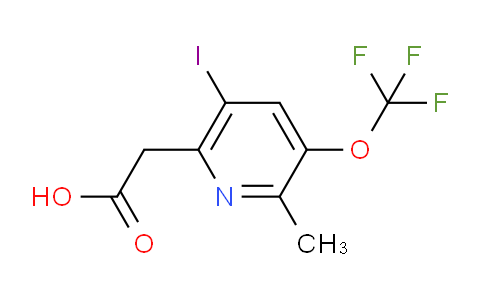 AM211466 | 1804364-57-5 | 5-Iodo-2-methyl-3-(trifluoromethoxy)pyridine-6-acetic acid