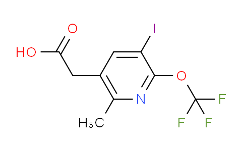 AM211468 | 1804364-64-4 | 3-Iodo-6-methyl-2-(trifluoromethoxy)pyridine-5-acetic acid