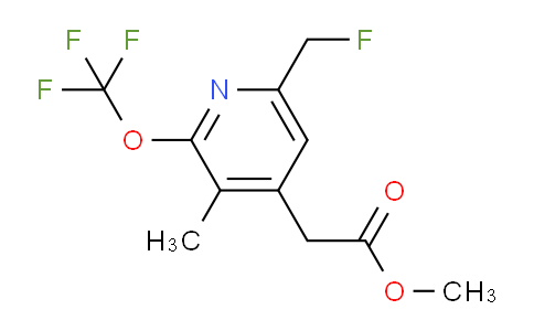 AM21147 | 1361783-28-9 | Methyl 6-(fluoromethyl)-3-methyl-2-(trifluoromethoxy)pyridine-4-acetate