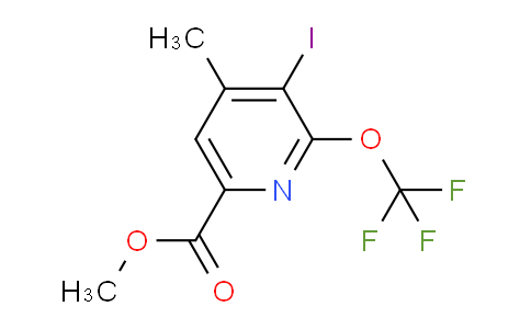 AM211471 | 1806727-18-3 | Methyl 3-iodo-4-methyl-2-(trifluoromethoxy)pyridine-6-carboxylate