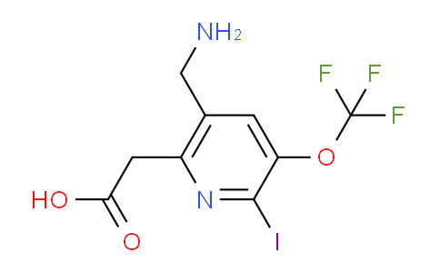 AM211472 | 1805968-15-3 | 5-(Aminomethyl)-2-iodo-3-(trifluoromethoxy)pyridine-6-acetic acid