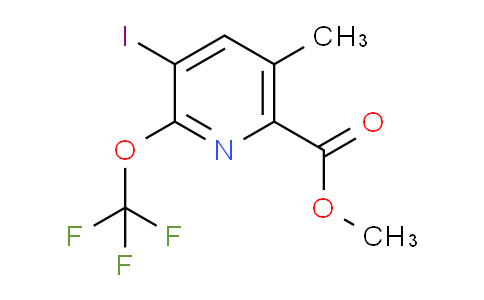 AM211473 | 1804648-80-3 | Methyl 3-iodo-5-methyl-2-(trifluoromethoxy)pyridine-6-carboxylate