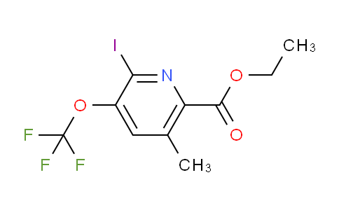 AM211479 | 1805941-12-1 | Ethyl 2-iodo-5-methyl-3-(trifluoromethoxy)pyridine-6-carboxylate