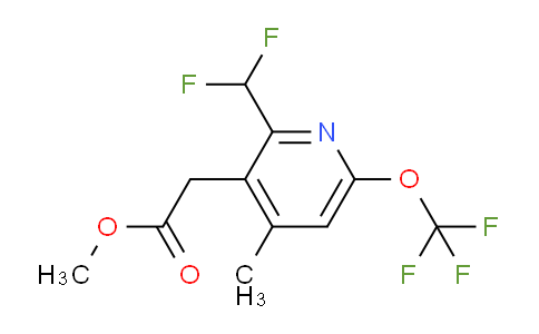 AM21148 | 1361912-10-8 | Methyl 2-(difluoromethyl)-4-methyl-6-(trifluoromethoxy)pyridine-3-acetate