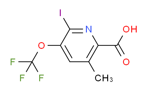 AM211484 | 1804836-06-3 | 2-Iodo-5-methyl-3-(trifluoromethoxy)pyridine-6-carboxylic acid