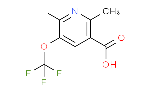 AM211486 | 1806234-83-2 | 2-Iodo-6-methyl-3-(trifluoromethoxy)pyridine-5-carboxylic acid