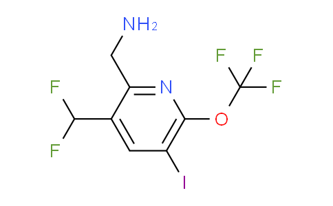 AM211509 | 1805969-90-7 | 2-(Aminomethyl)-3-(difluoromethyl)-5-iodo-6-(trifluoromethoxy)pyridine