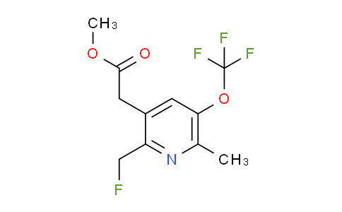 AM21151 | 1361916-04-2 | Methyl 2-(fluoromethyl)-6-methyl-5-(trifluoromethoxy)pyridine-3-acetate