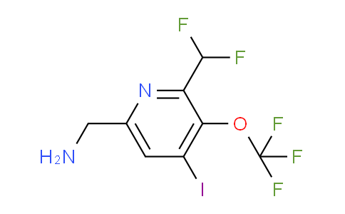 AM211511 | 1804647-97-9 | 6-(Aminomethyl)-2-(difluoromethyl)-4-iodo-3-(trifluoromethoxy)pyridine