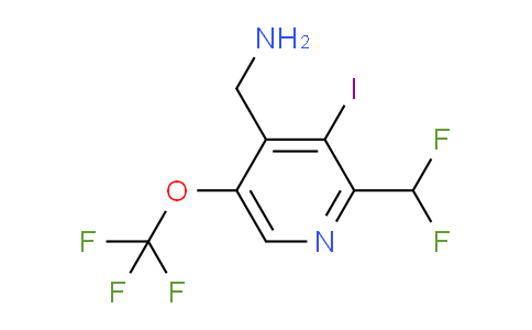 AM211513 | 1804648-12-1 | 4-(Aminomethyl)-2-(difluoromethyl)-3-iodo-5-(trifluoromethoxy)pyridine