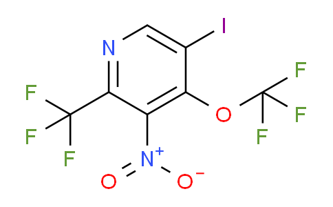 AM211519 | 1803959-52-5 | 5-Iodo-3-nitro-4-(trifluoromethoxy)-2-(trifluoromethyl)pyridine