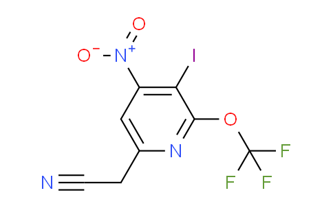 AM211533 | 1804477-76-6 | 3-Iodo-4-nitro-2-(trifluoromethoxy)pyridine-6-acetonitrile