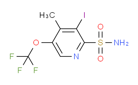 AM211542 | 1804359-82-7 | 3-Iodo-4-methyl-5-(trifluoromethoxy)pyridine-2-sulfonamide