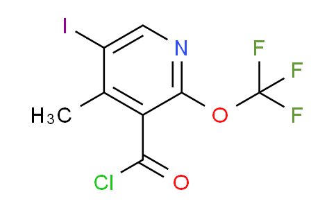 5-Iodo-4-methyl-2-(trifluoromethoxy)pyridine-3-carbonyl chloride