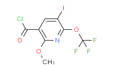 AM211557 | 1806190-62-4 | 3-Iodo-6-methoxy-2-(trifluoromethoxy)pyridine-5-carbonyl chloride